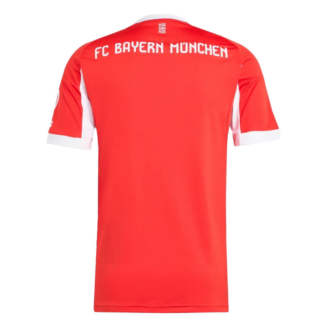 adidas Bayern Munich Home Jersey 25/26 (Red) | SoccerWearhouse