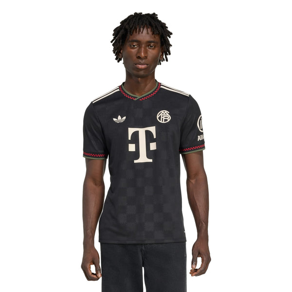 BLACK BRAIN サッカーシャツ MARY JANE adidas Bayern Munich Jamal Musiala Third Jersey w/ Champions League Pa