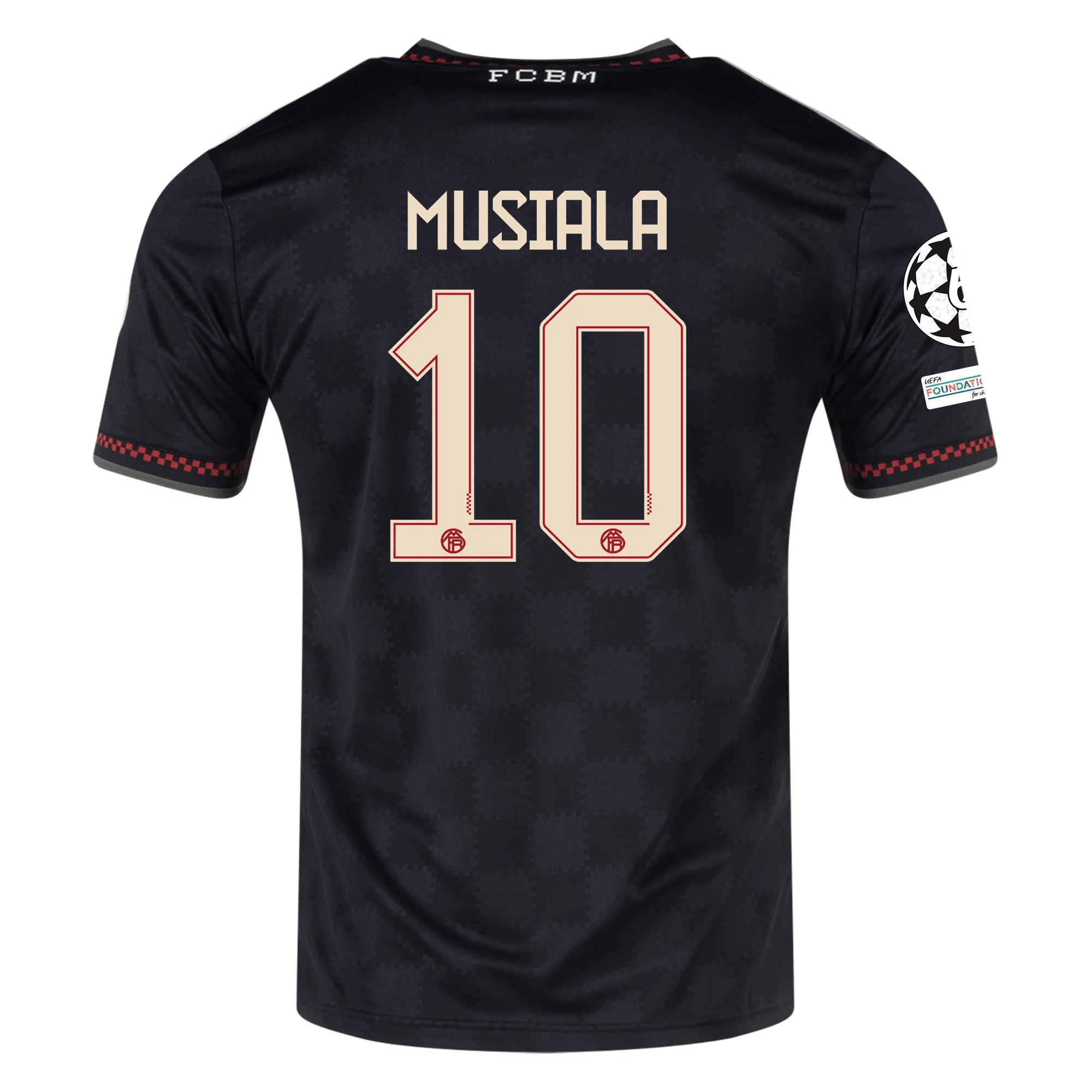 adidas Bayern Munich Jamal Musiala Third Jersey w/ Champions League Pa