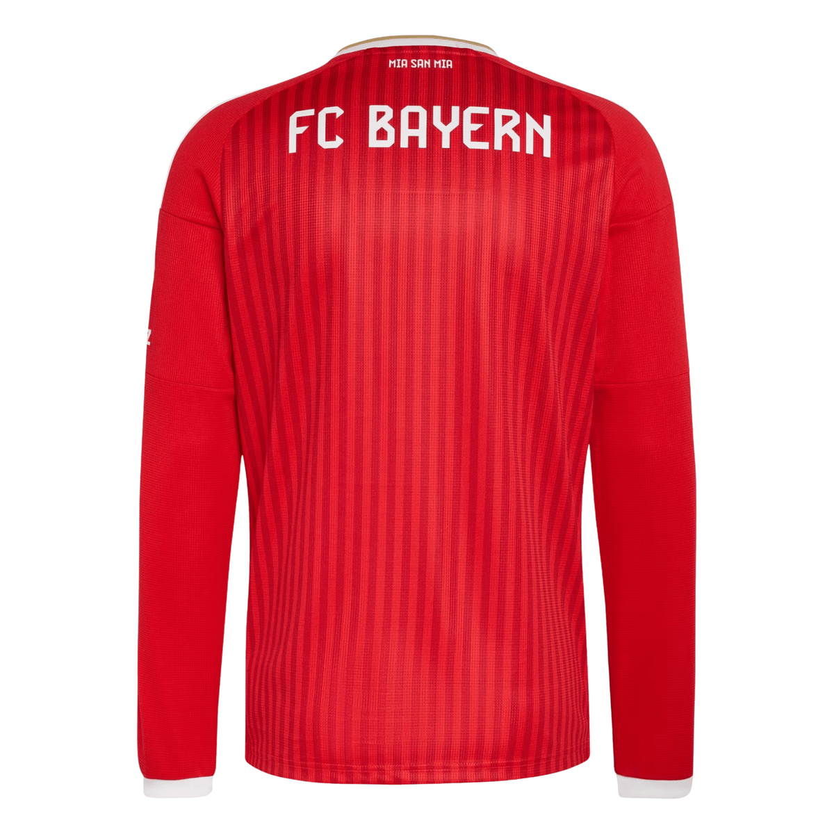 adidas Bayern Munich Long Sleeve Home Jersey 26/27 (Red) | SoccerWearhouse