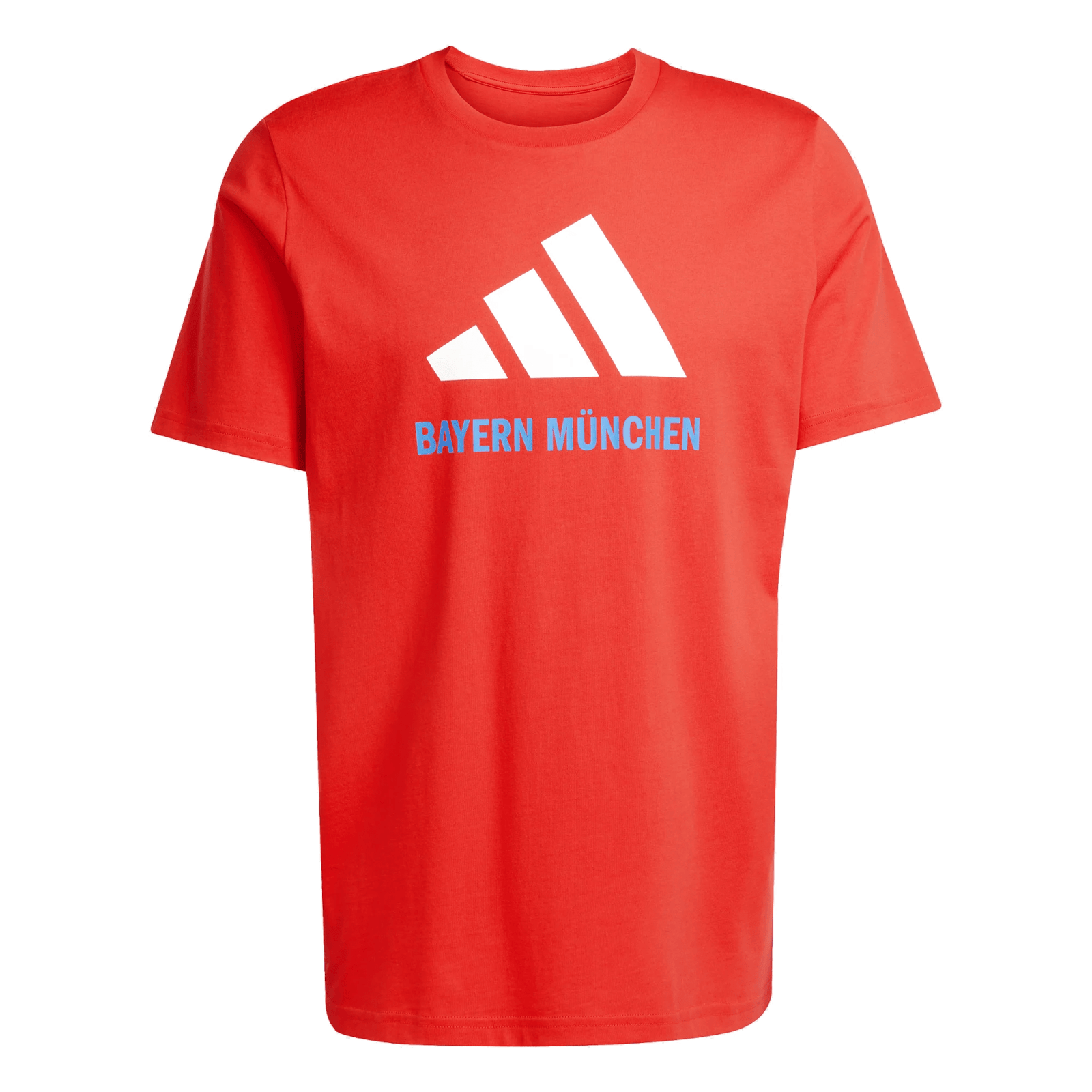 adidas Bayern Munich Season Graphic T-Shirt (Red/White) | SoccerWearhouse