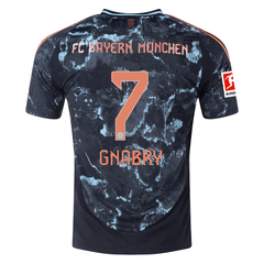 adidas Bayern Munich Serge Gnabry Away Jersey w/ Bundesliga Patch 24/2
