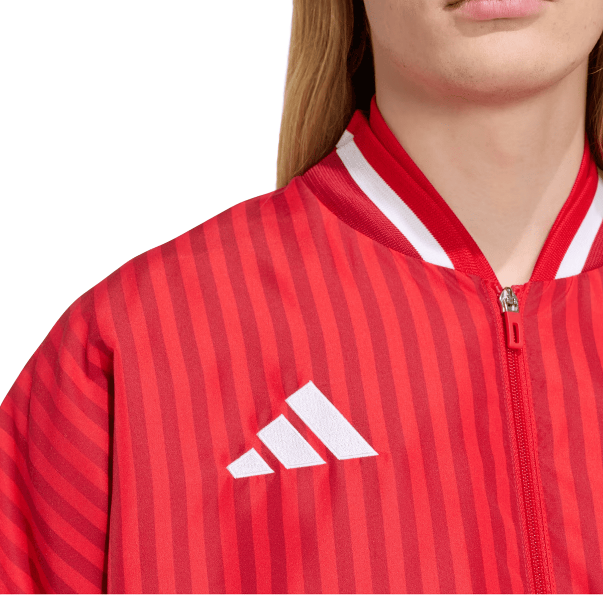 adidas Bayern Munich Stadium Track Top 26/27 (Red) | SoccerWearhouse