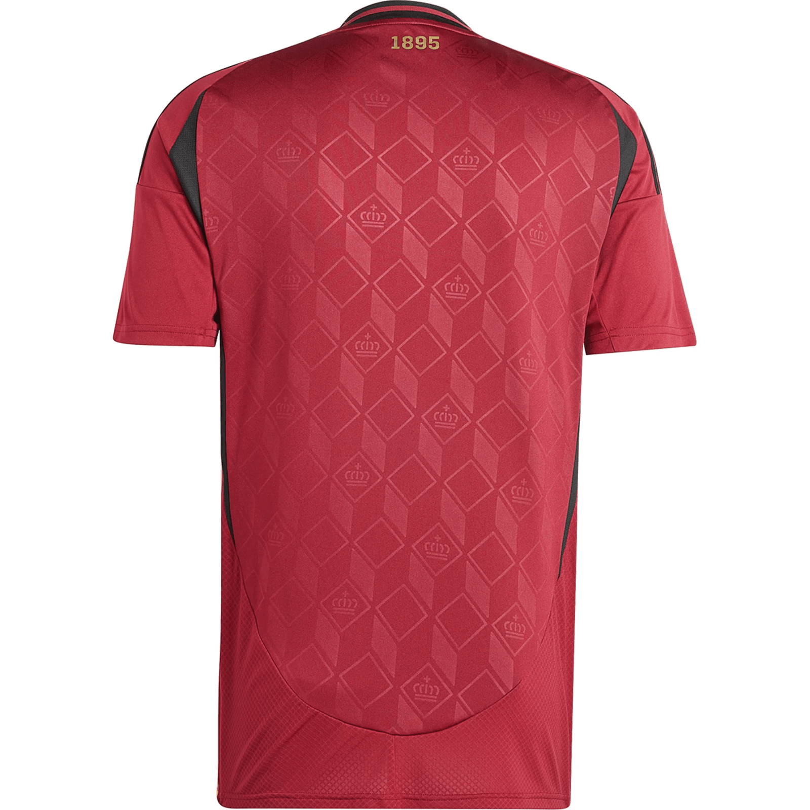 adidas Belgium Home Jersey 24/25 (Burgundy) | SoccerWearhouse