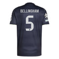adidas Bellingham Real Madrid 25/26 Away Jersey w/ Champions League Patches (Legend Ink)