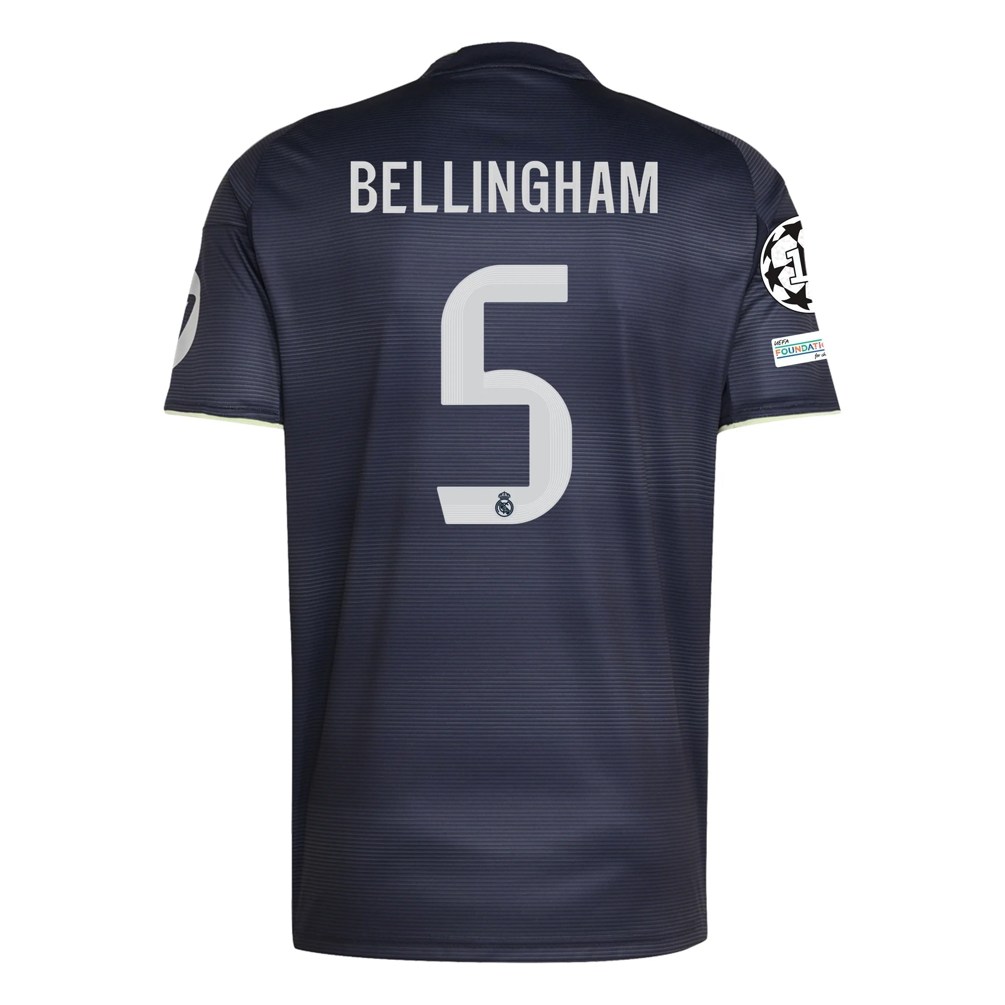 希少　レアルマドリード 25-26 （AWAY) BELLINGHAM 5 adidas Jude Bellingham Real Madrid 25/26 Away Jersey w/ Champions Leag