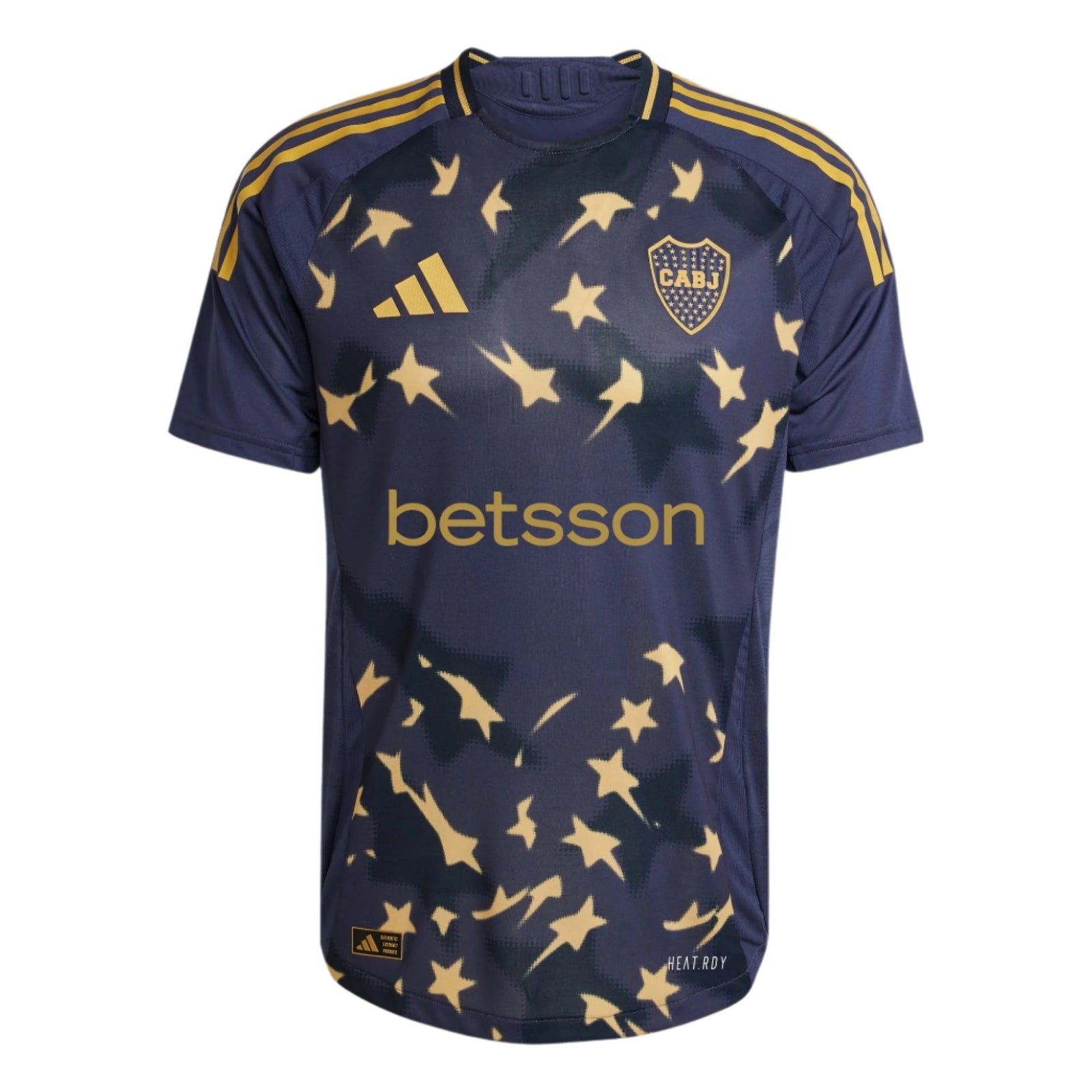 adidas Boca Juniors 24/25 Authentic Third Jersey (Grey/Gold) | SoccerWearhouse