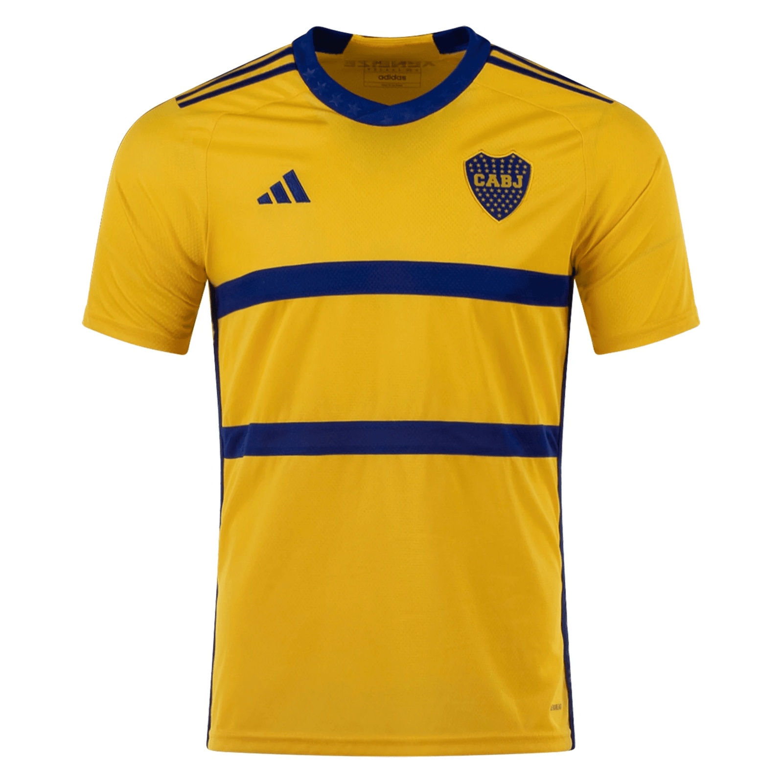 adidas Boca Juniors Away Jersey 23/24 (Yellow/Mystery Ink) | SoccerWearhouse