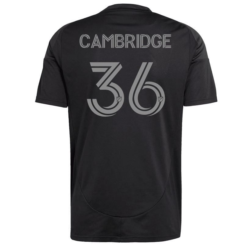 adidas Brandon Cambridge Charlotte FC Away Jersey 25/26 (Black) | SoccerWearhouse