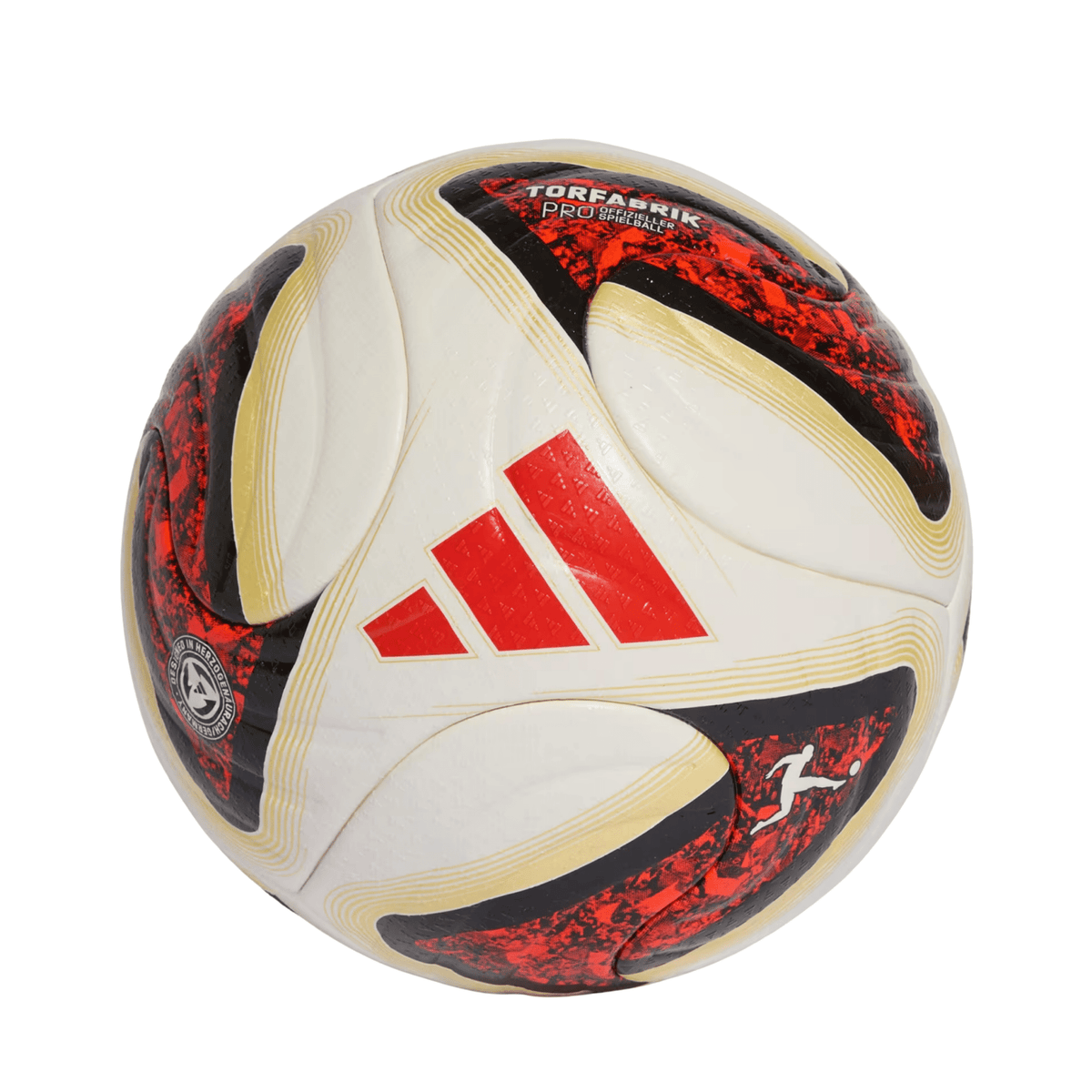 adidas Bundesliga Torfabrik Pro Official Match Ball 26/27 (White) | SoccerWearhouse