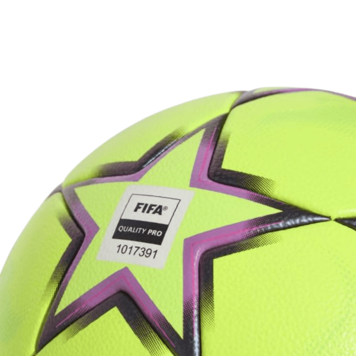 adidas CHampions League Competition Winter Ball 26/27 (Lucid Lemon/Purple) | SoccerWearhouse