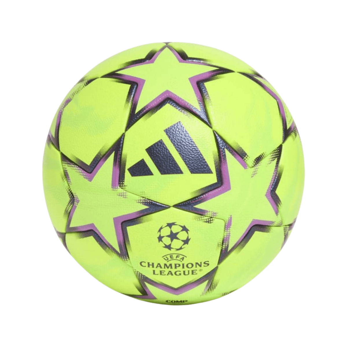 adidas CHampions League Competition Winter Ball 26/27 (Lucid Lemon/Purple) | SoccerWearhouse