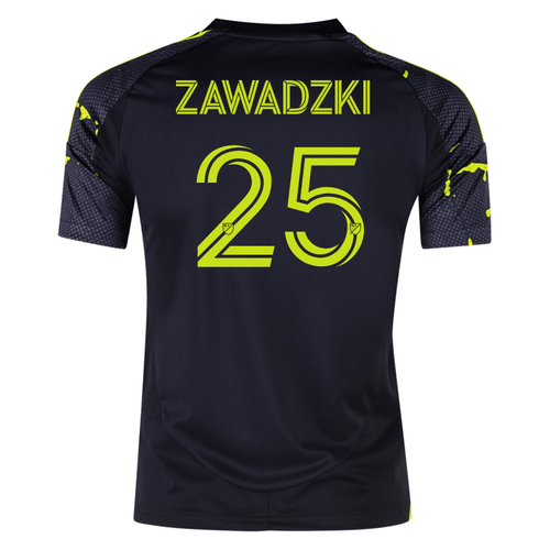 adidas Columbus Crew Sean Zawadzki Away Jersey 25/26 (Black/Yellow) - M