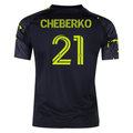 adidas Columbus Crew Yevhen Cheberko Away Jersey 25/26 (Black/Yellow)