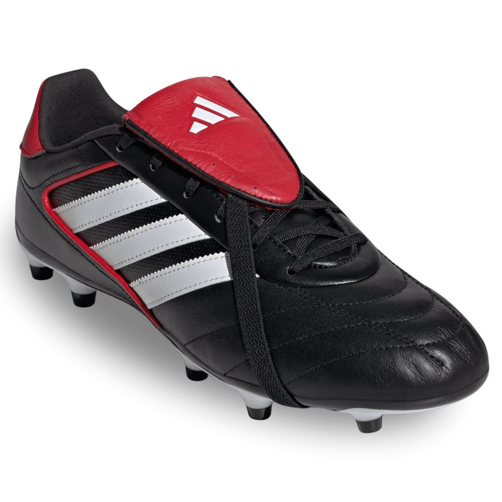 adidas Copa Gloro II FG Soccer Cleats (White/Black/Better Scarlet) | SoccerWearhouse