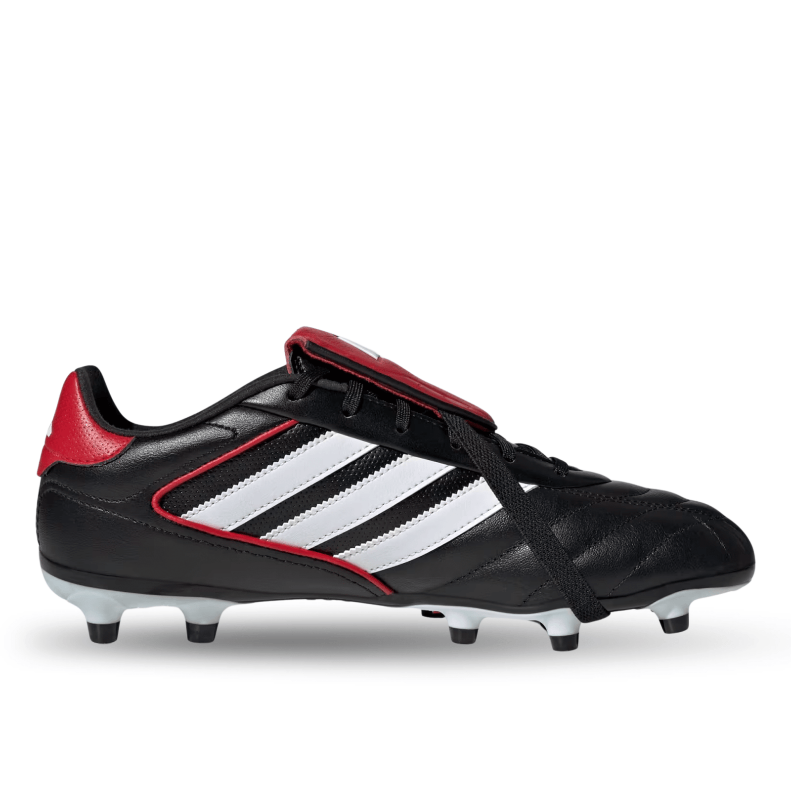 adidas Copa Gloro II FG Soccer Cleats (White/Black/Better Scarlet) | SoccerWearhouse