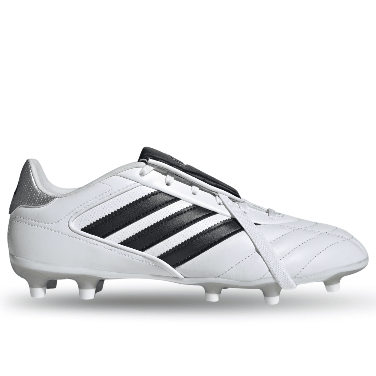 adidas Copa Gloro II FG Soccer Cleats (White/Metallic Silver) | SoccerWearhouse