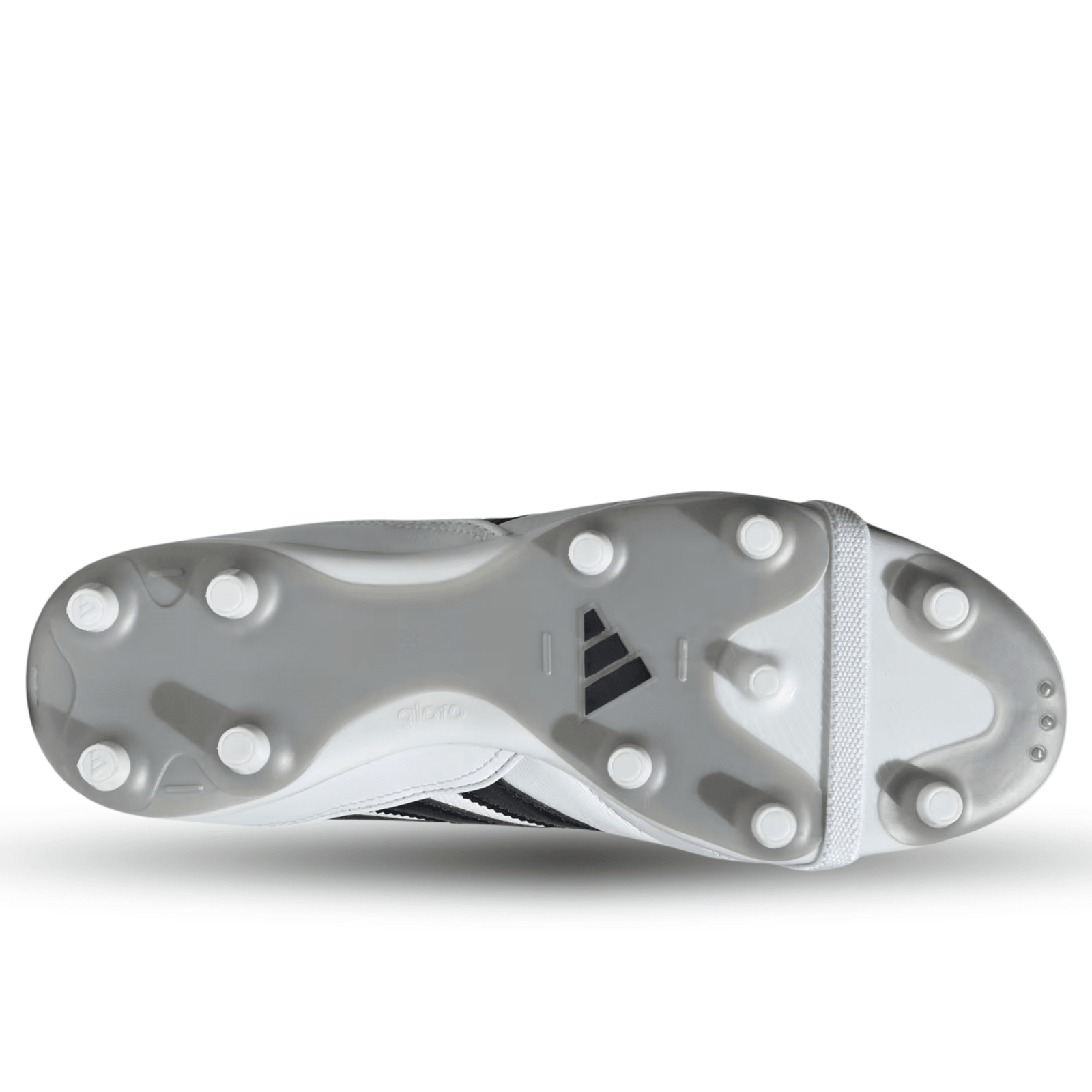 adidas Copa Gloro II FG Soccer Cleats (White/Metallic Silver) | SoccerWearhouse