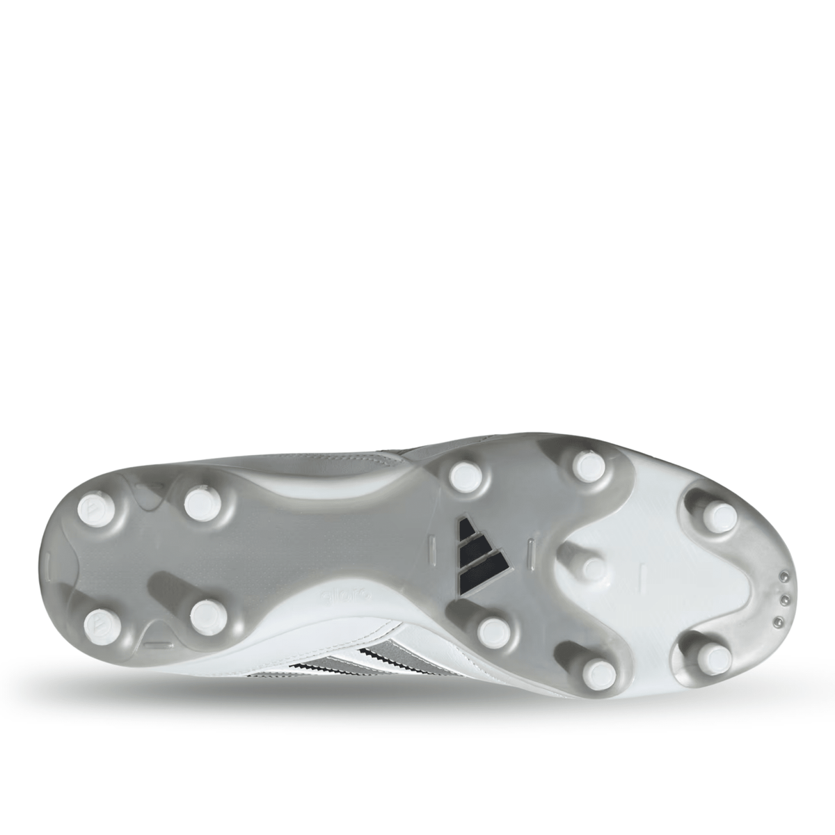 adidas Copa Gloro II FG Soccer Cleats (White/Silver Metallic) | SoccerWearhouse
