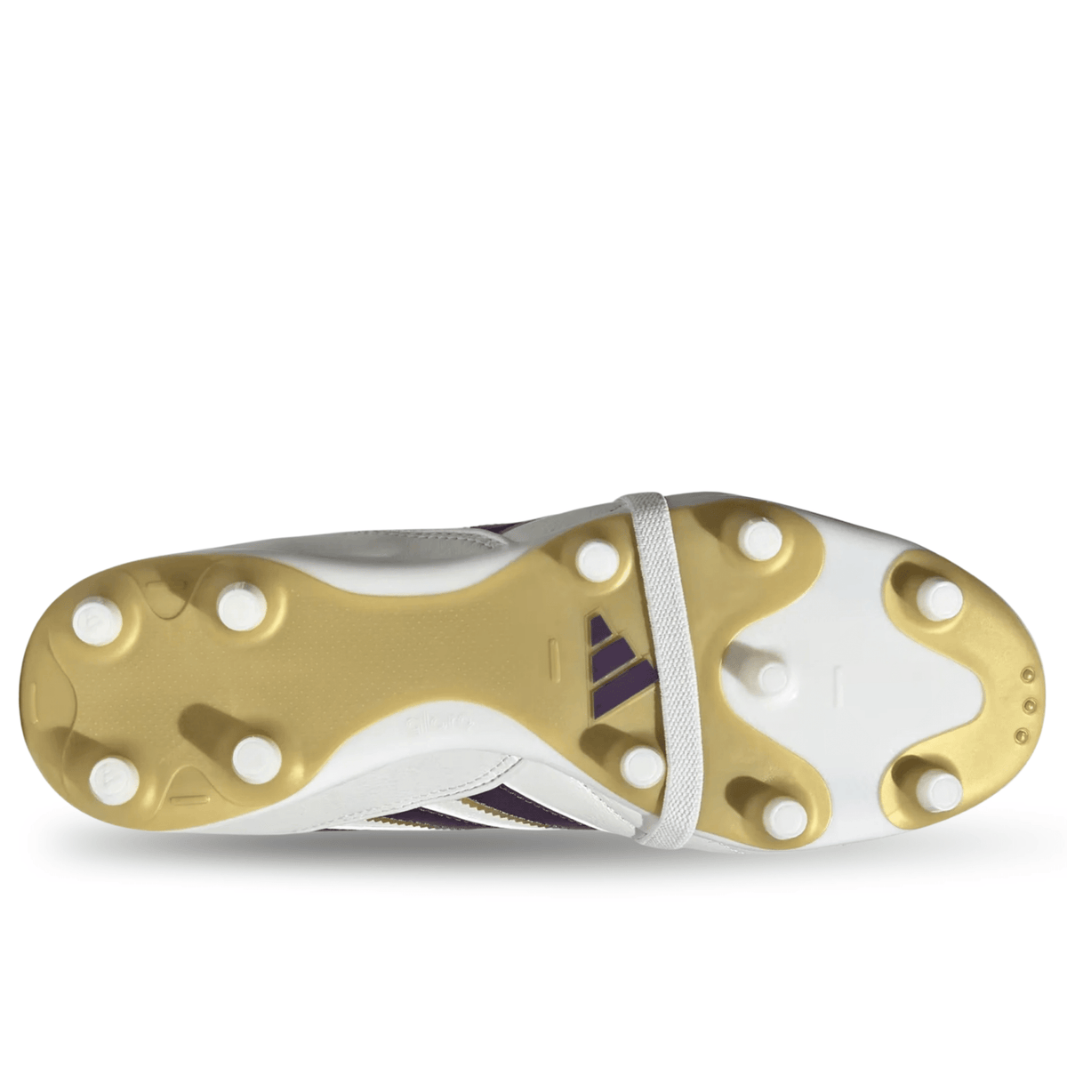 Adidas Copa Gloro II Firm Ground (White/Purple/Gold) | SoccerWearhouse