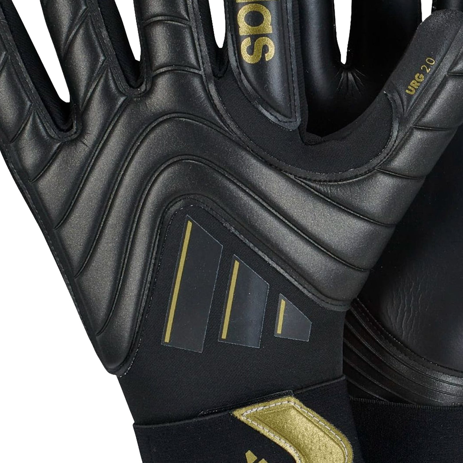 adidas Copa Goalkeeper Pro Glove (Black/Metallic Gold) | SoccerWearhouse