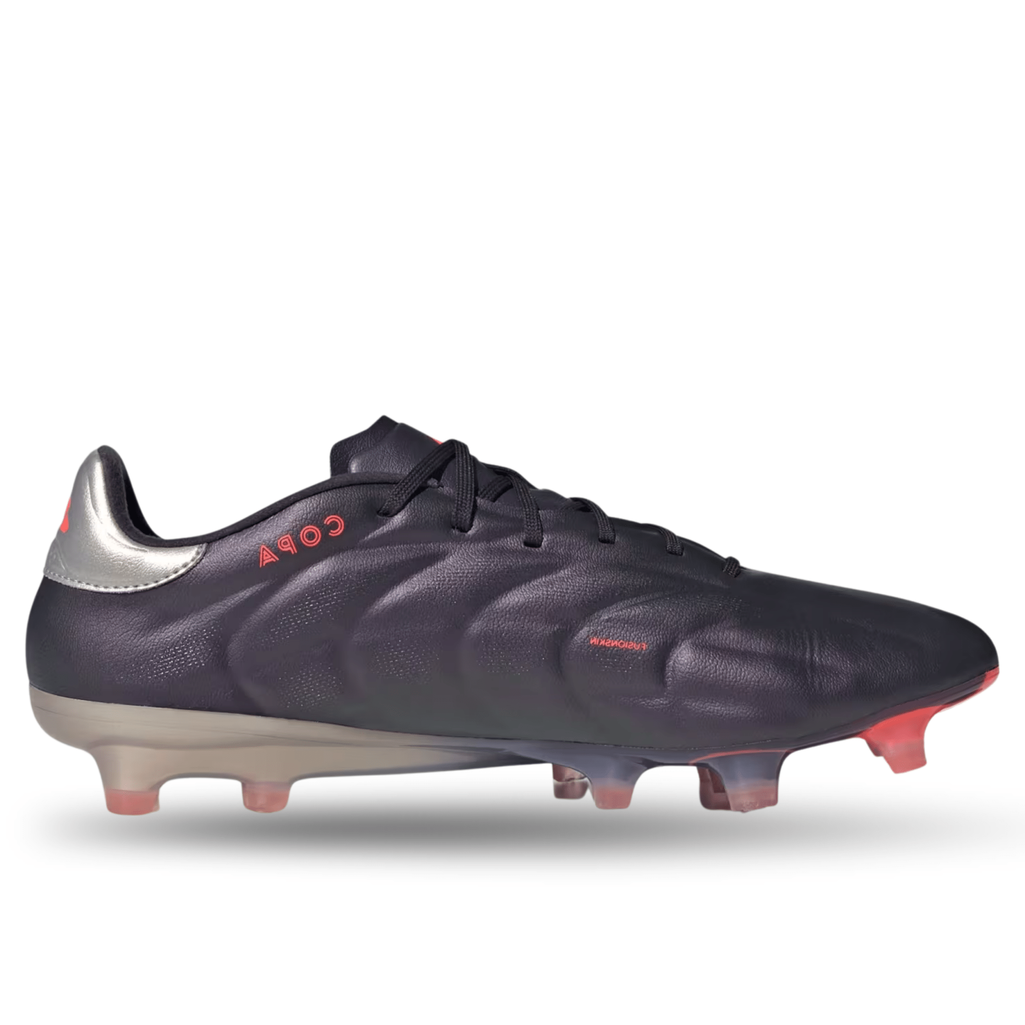 adidas Copa Pure 2 Elite FG Soccer Cleats (Platinum/Metallic/Turbo)