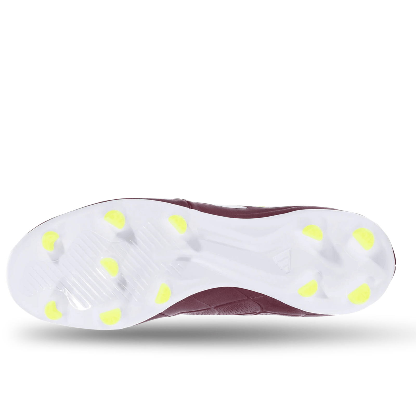 adidas Copa Pure 2 League FG Soccer Cleats (Shadow Red/White/Solar Yellow) | SoccerWearhouse