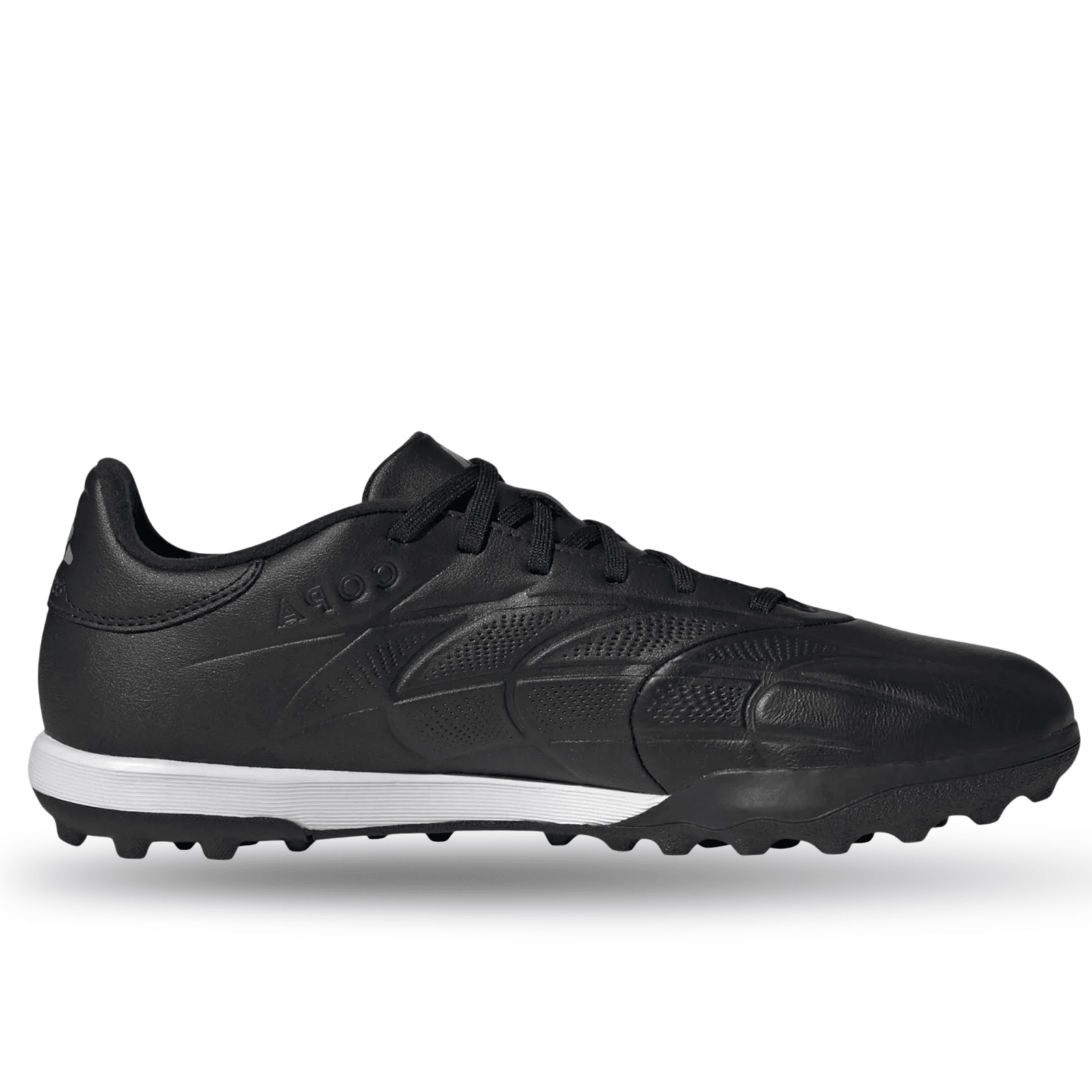 adidas Copa Pure 2 League Turf TF (Black/Carbon/Gold Metallic) | SoccerWearhouse