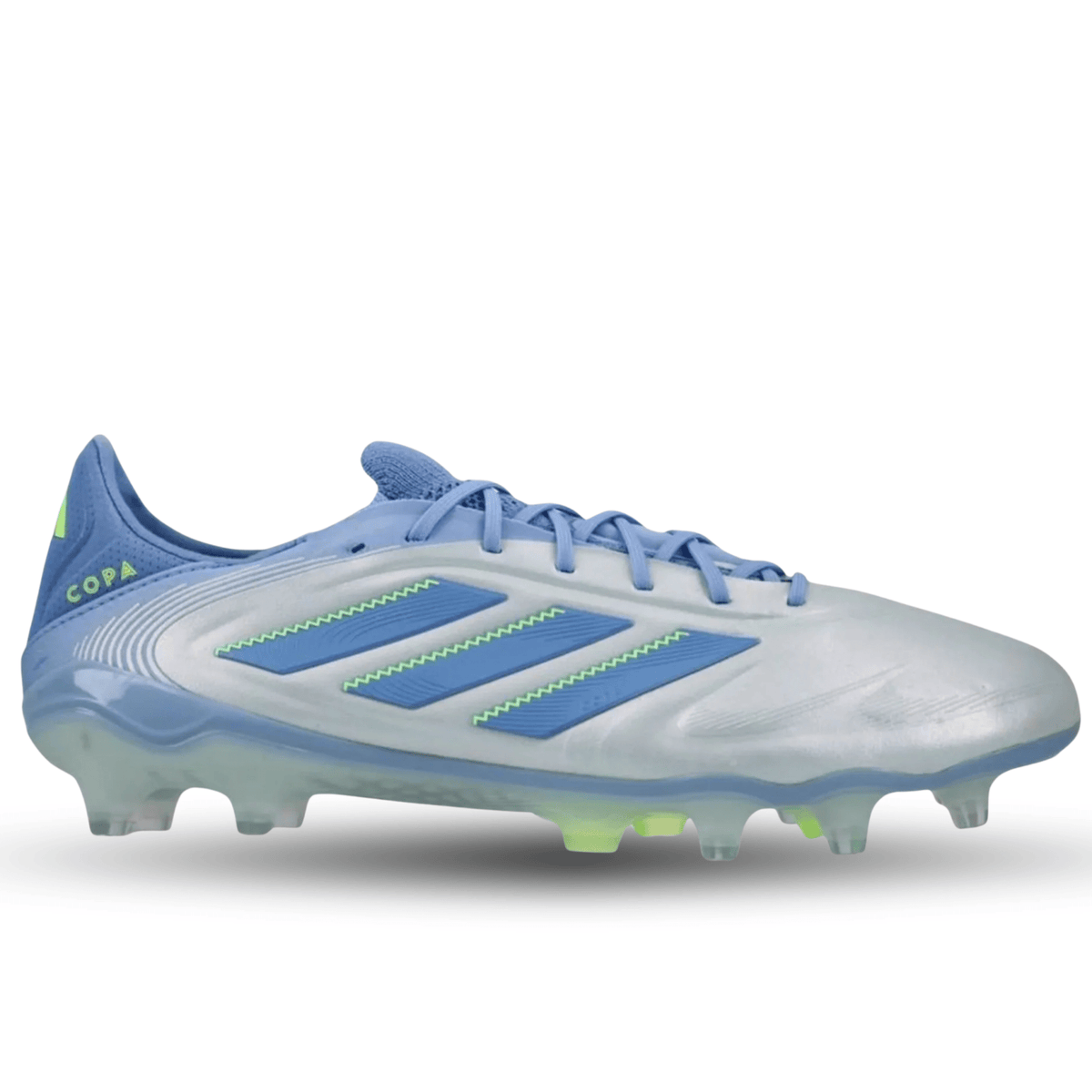 adidas Copa Pure III Elite FG (Blue/Lucid Lemon) | SoccerWearhouse