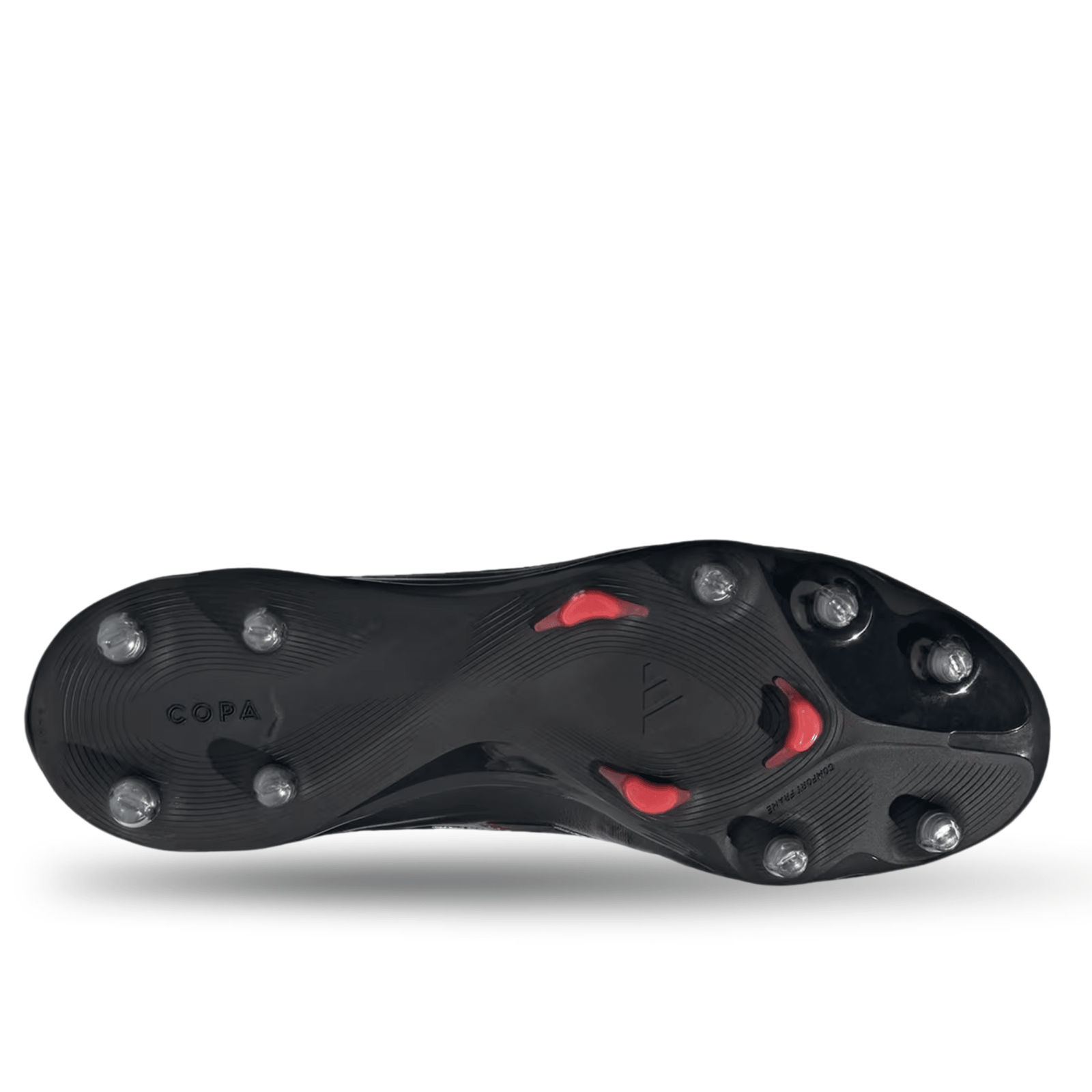 adidas Copa Pure III Elite FG Soccer Cleats (Black/Carbon/Lucid Red) | SoccerWearhouse