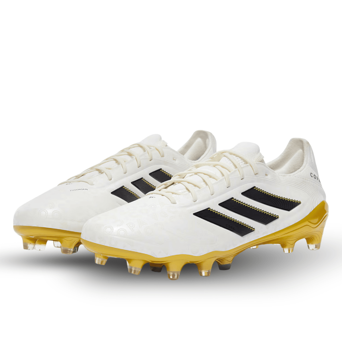adidas Copa Pure III Elite Firm Ground Soccer Cleats (Zero Metallic/Black/Gold Metallic) | SoccerWearhouse