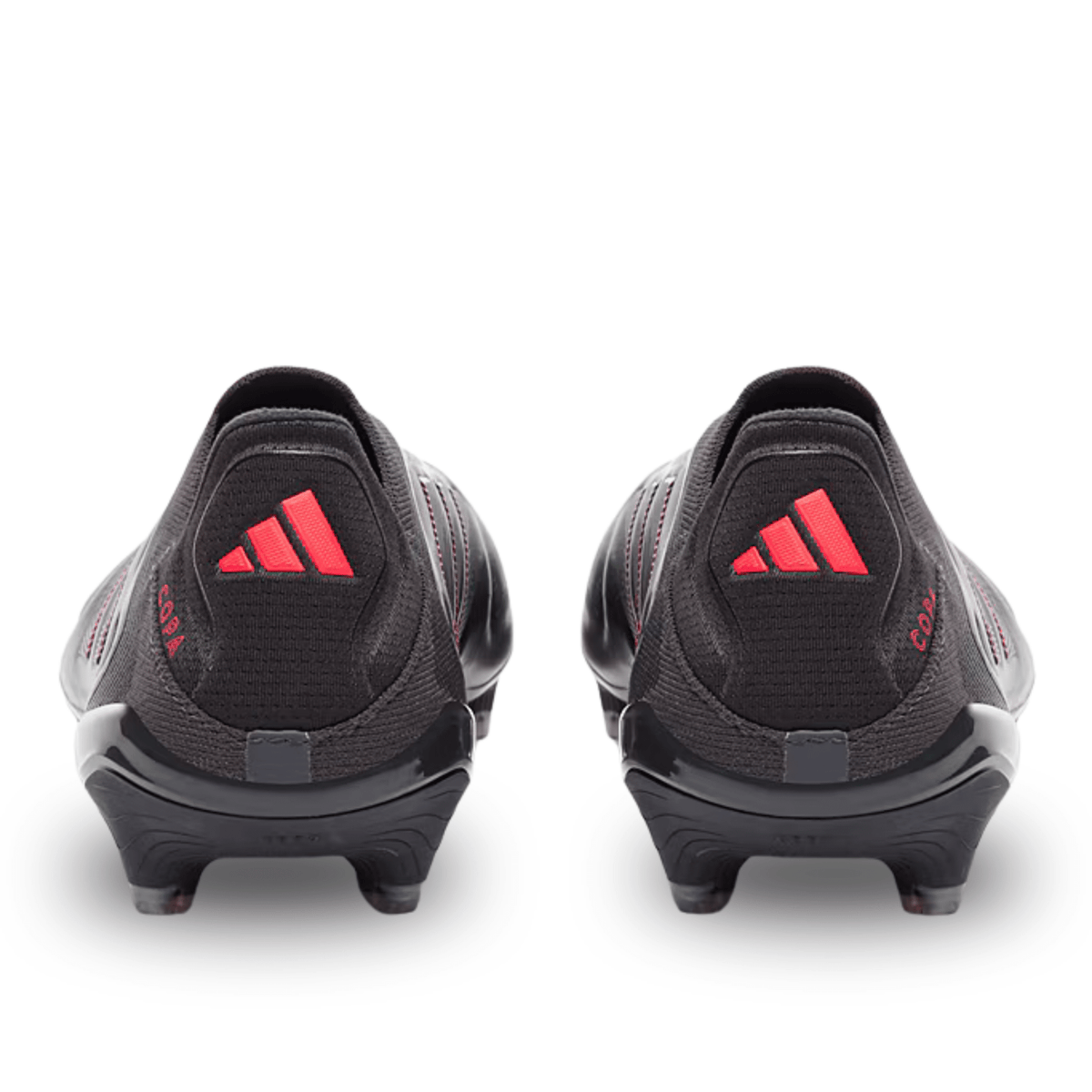 adidas Copa Pure III Elite Laceless FG Soccer Cleats (Black/Carbon/Lucid Red) | SoccerWearhouse
