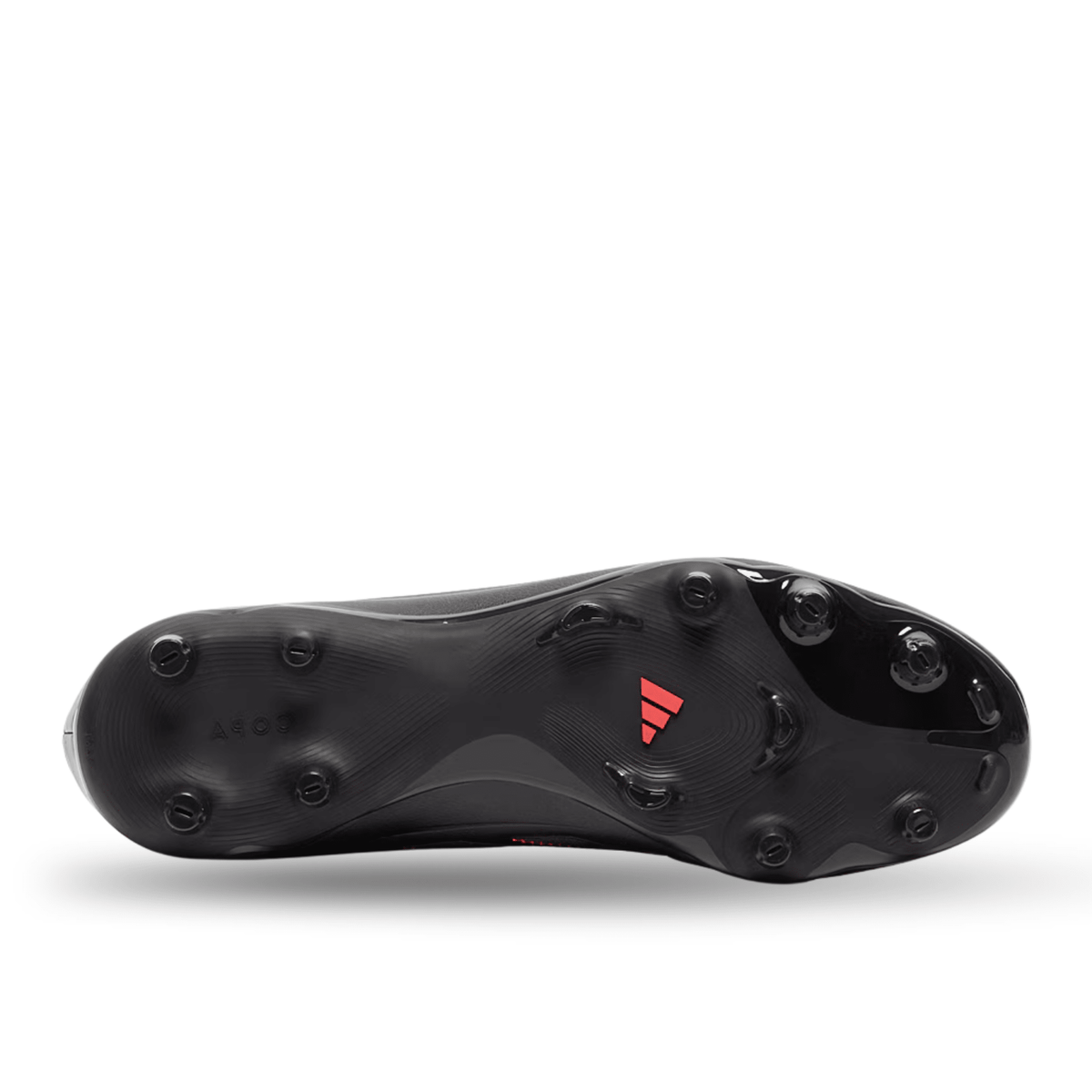 adidas Copa Pure III League FG/MG Soccer Cleats (Black/Carbon/Red) | SoccerWearhouse