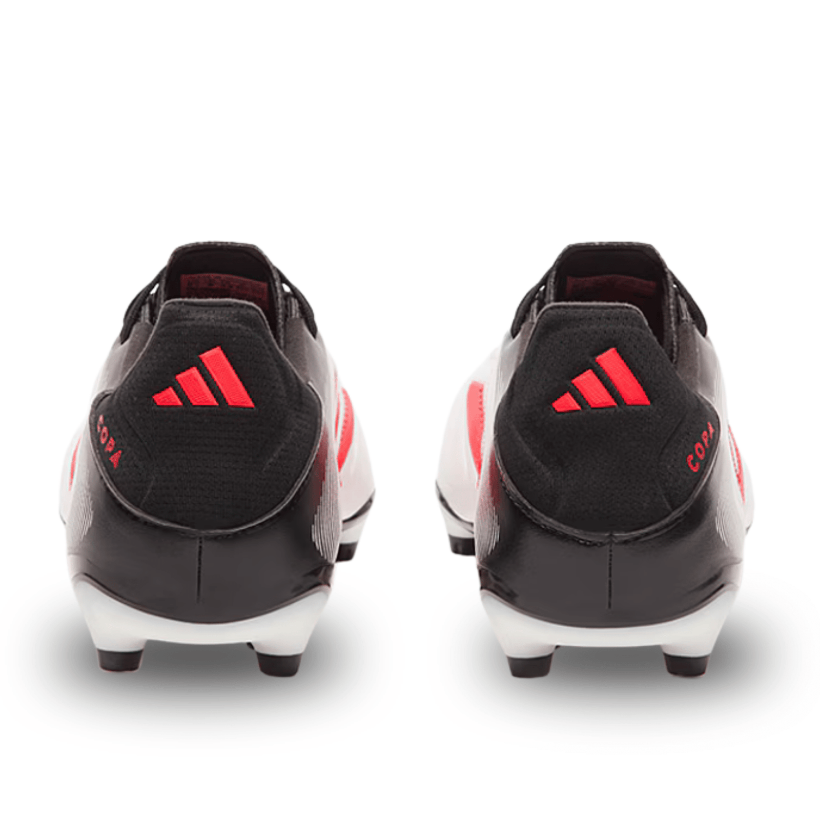 adidas Copa Pure III League FG/MG Soccer Cleats (White/Lucid Red/Black) | SoccerWearhouse