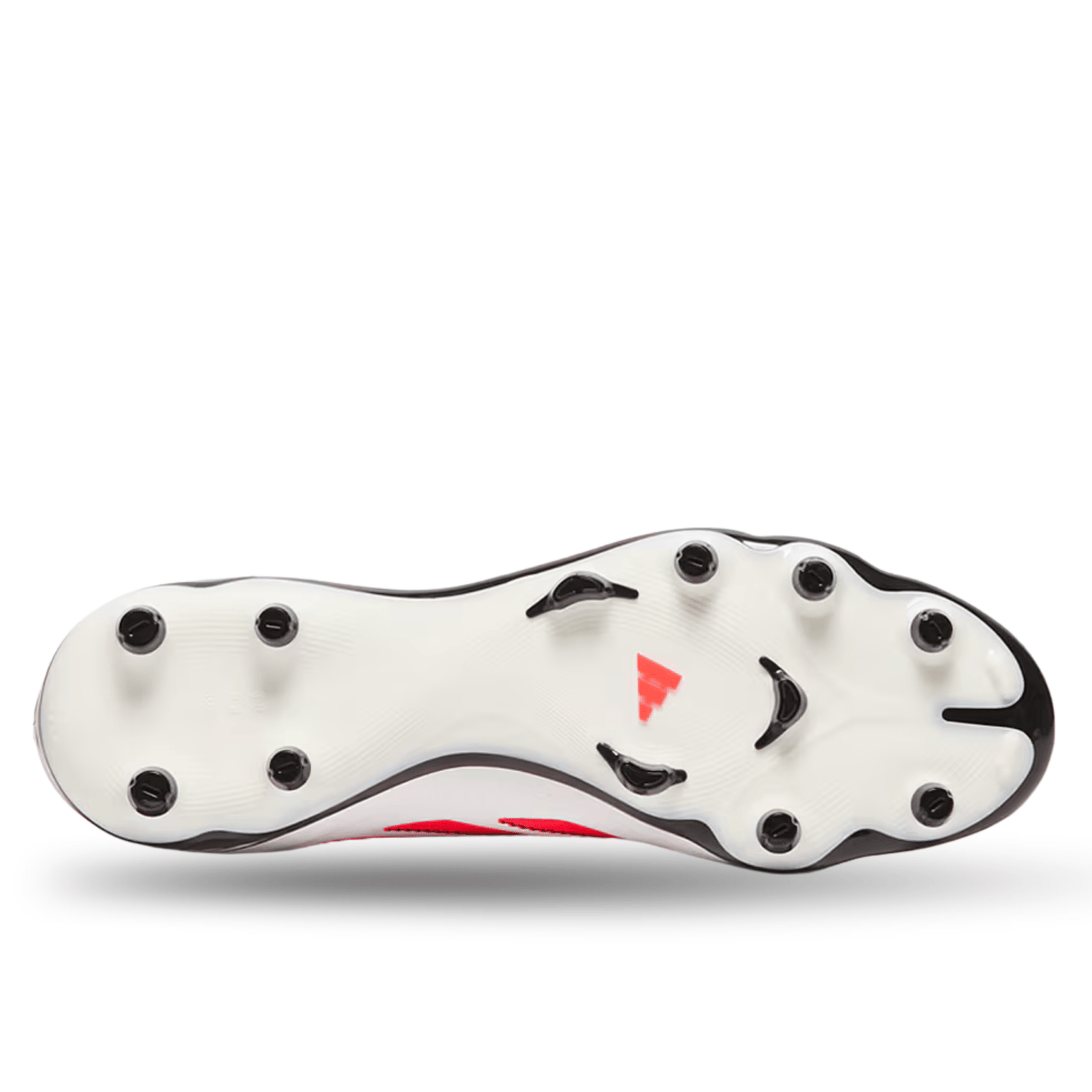 adidas Copa Pure III League FG/MG Soccer Cleats (White/Lucid Red/Black) | SoccerWearhouse