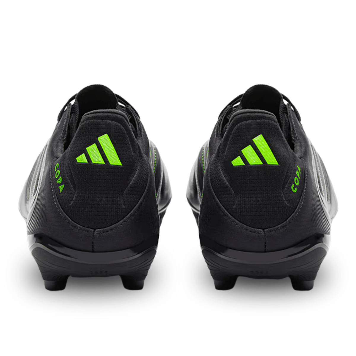 adidas Copa Pure III Pro Firm Ground Soccer Cleats (Black/Lucid Lemon) | SoccerWearhouse