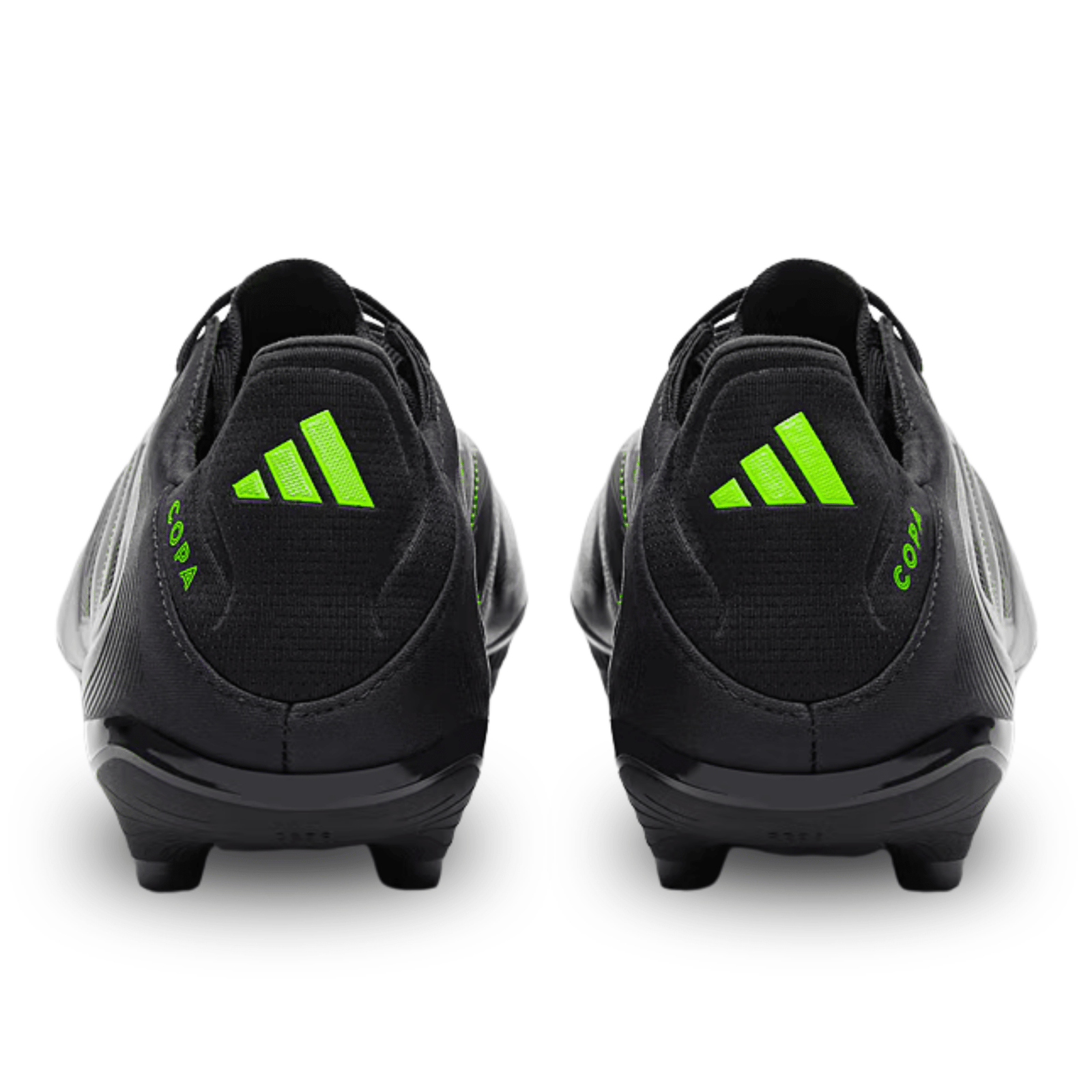 adidas Copa Pure III Pro Firm Ground Soccer Cleats (Black/Lucid Lemon) | SoccerWearhouse