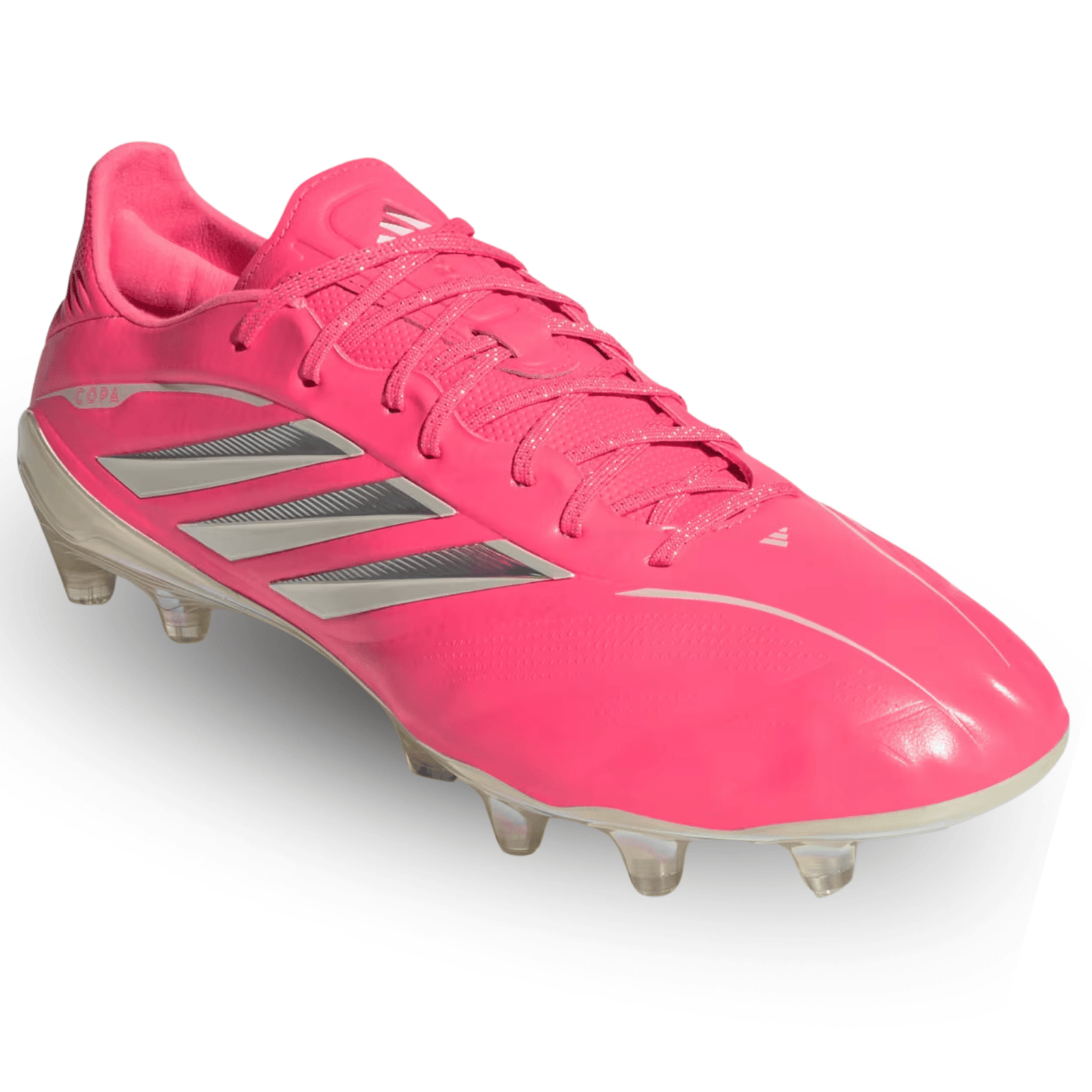 adidas Copa Pure IV Elite FG Soccer Cleats (Pink/Ivory) | SoccerWearhouse