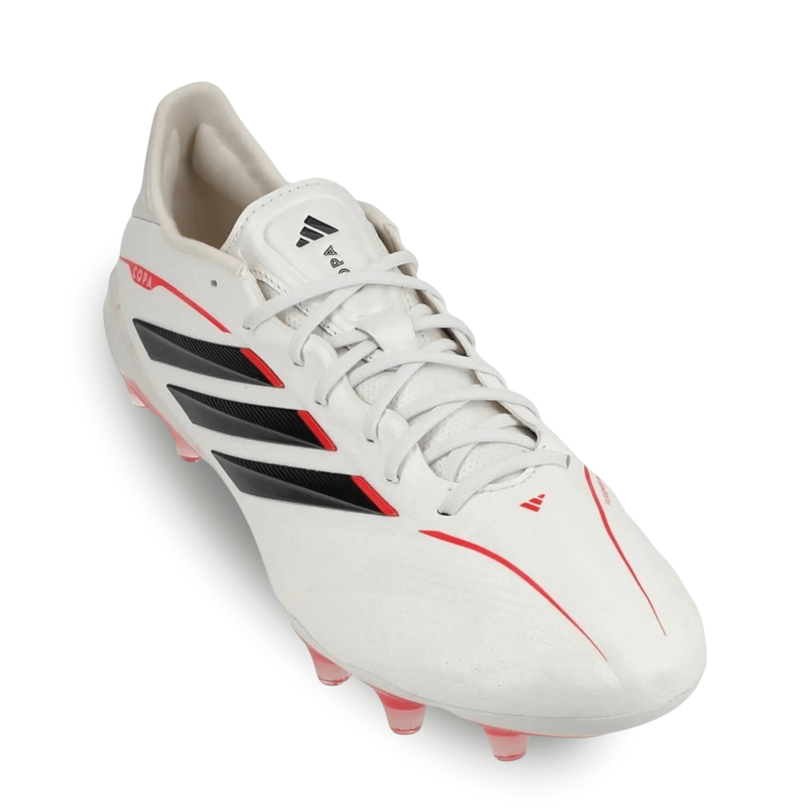 adidas Copa Pure IV Elite FG Soccer Cleats (Zero Metallic/Black/Lucid Red) | SoccerWearhouse