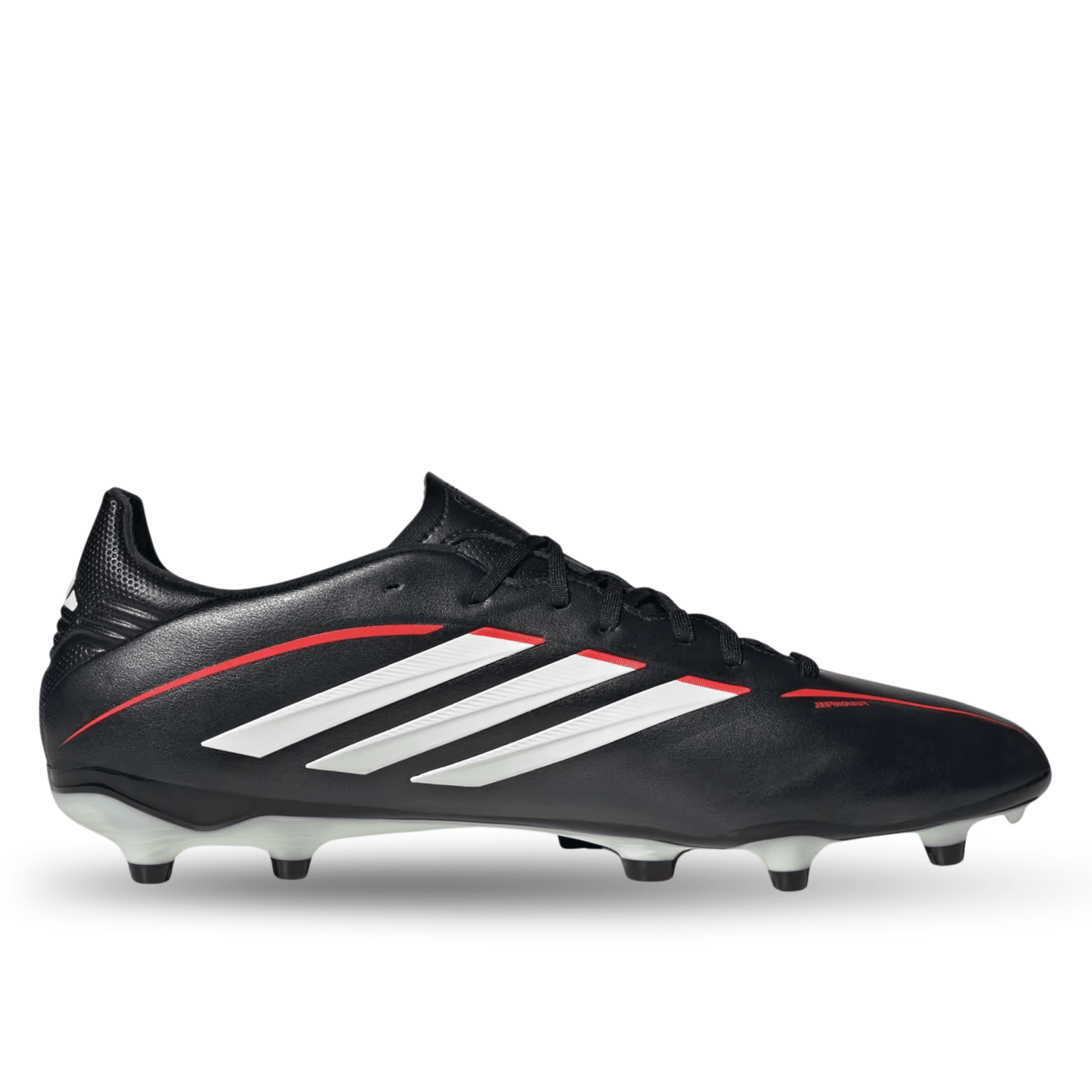 adidas Copa Pure IV League FG Soccer Cleats (Black/White/Lucid Red) | SoccerWearhouse