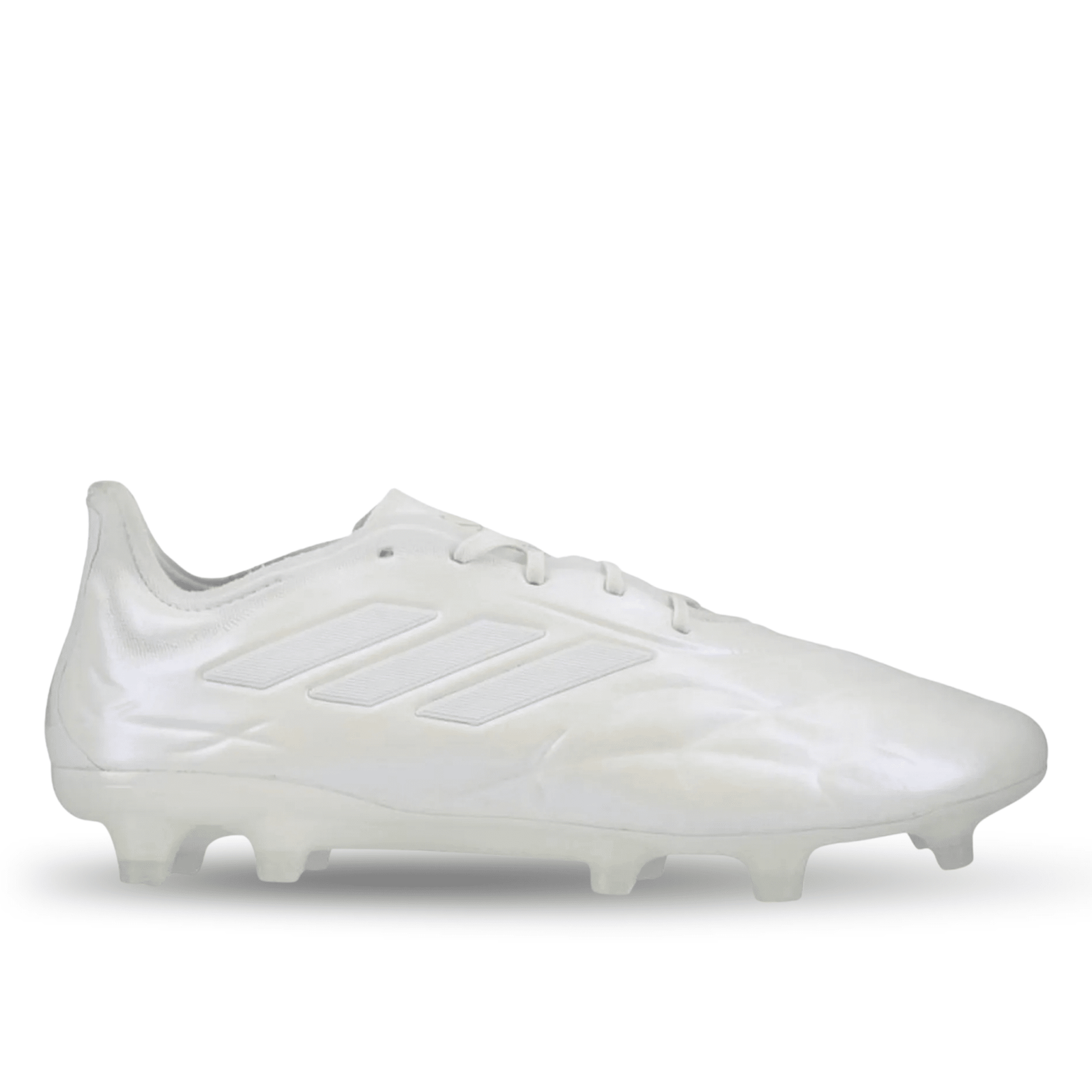 adidas Copa Pure.1 FG Soccer Cleats (Pearlized White/Metallic) | SoccerWearhouse
