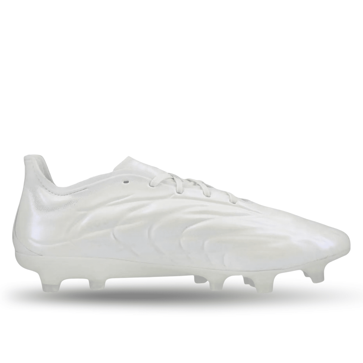 adidas Copa Pure.1 FG Soccer Cleats (Pearlized White/Metallic) | SoccerWearhouse