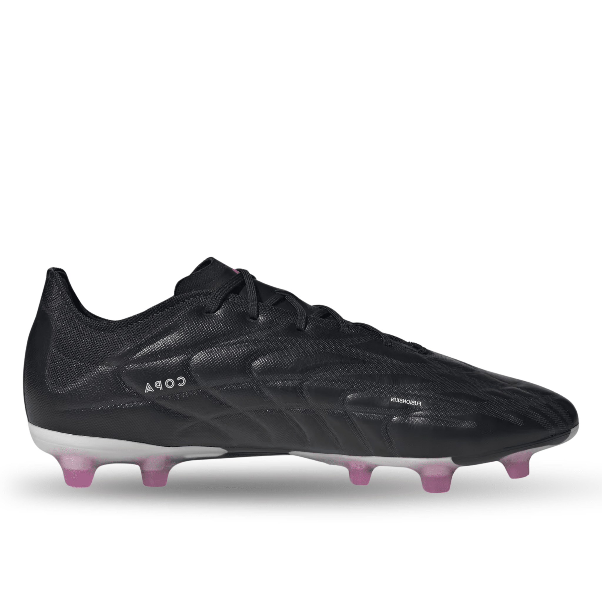 adidas Copa Pure.2 Firm Ground Soccer Cleats (Black/Shock Pink)