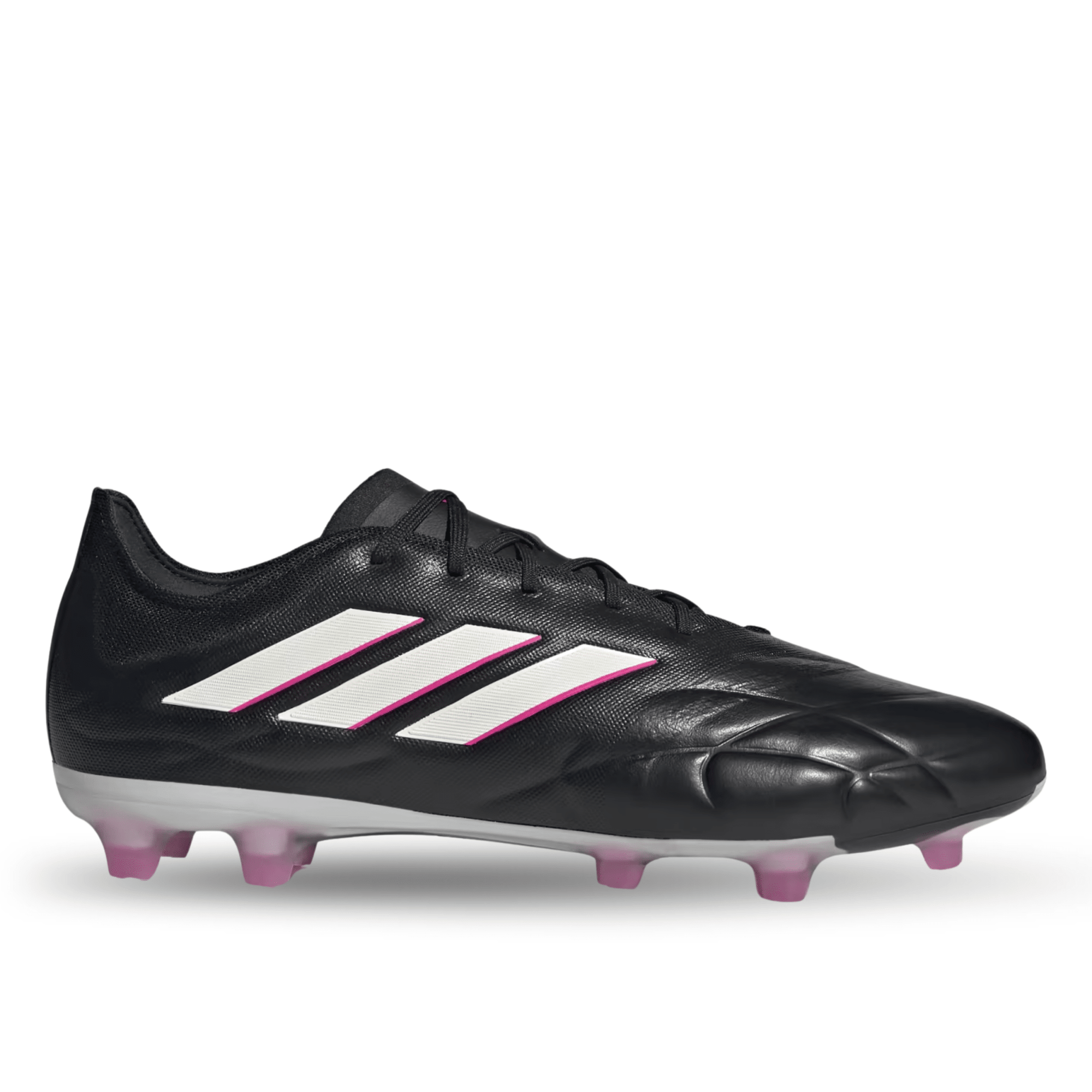 adidas Copa Pure.2 Firm Ground Soccer Cleats (Black/Shock Pink)