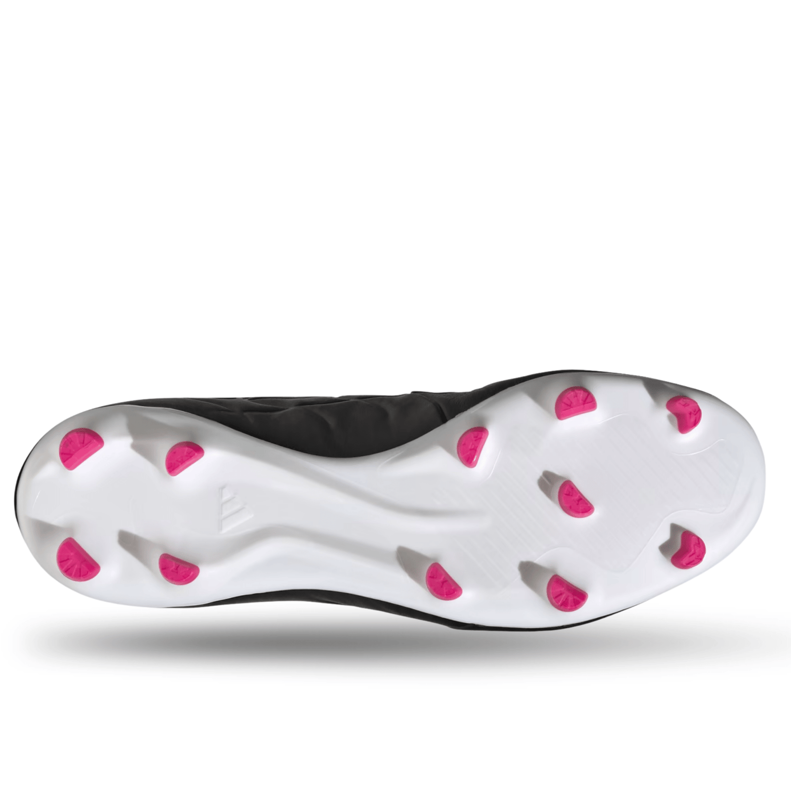 adidas Copa Pure.3 Firm Ground Soccer Cleats (Core Black/White/Pink) | SoccerWearhouse