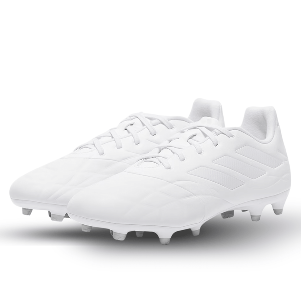 adidas Copa Pure.3 Firm Ground Soccer Cleats (White/White) adidas Copa Pure.3 Firm Ground Soccer Cleats (White/White)