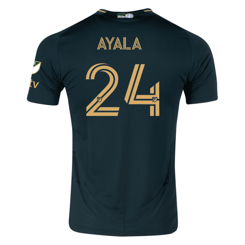 adidas David Ayala Portland Timbers Authentic Home Jersey w/ MLS & Apple Patch 25/26 (Green/Gold) | SoccerWearhouse