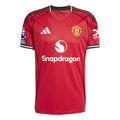 adidas Men's Manchester United Home Jersey 25/26 w/ EPL + NRFR Patches (Red)