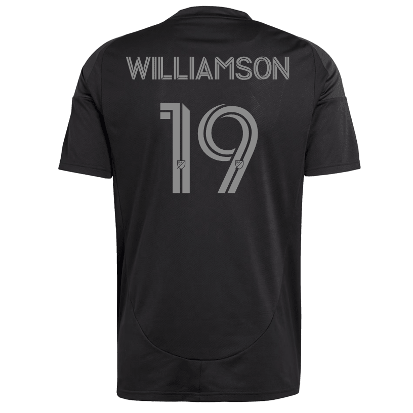 adidas Eryk Williamson Charlotte FC Away Jersey 25/26 (Black) | SoccerWearhouse