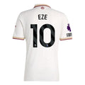 adidas Eze Men's Arsenal FC Third Jersey 25/26 w/ NRFR + EPL Patches (White/Burgundy)
